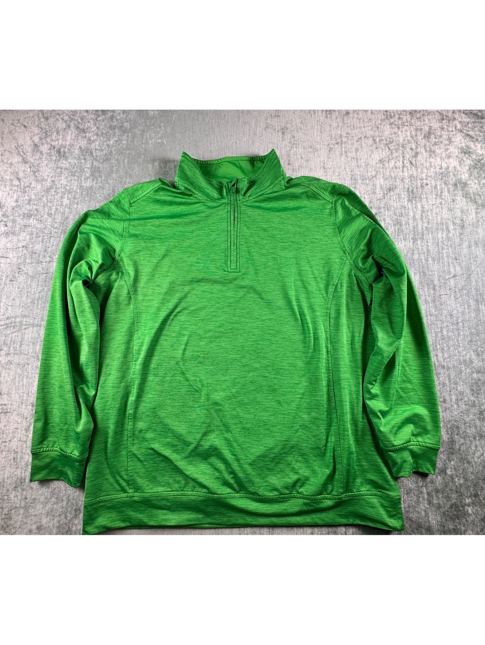 Bobby Jones Performance XL Green 1/4 Zip Golf Pullover